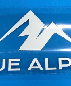A00105-00 Blue Alpine Logo Sticker